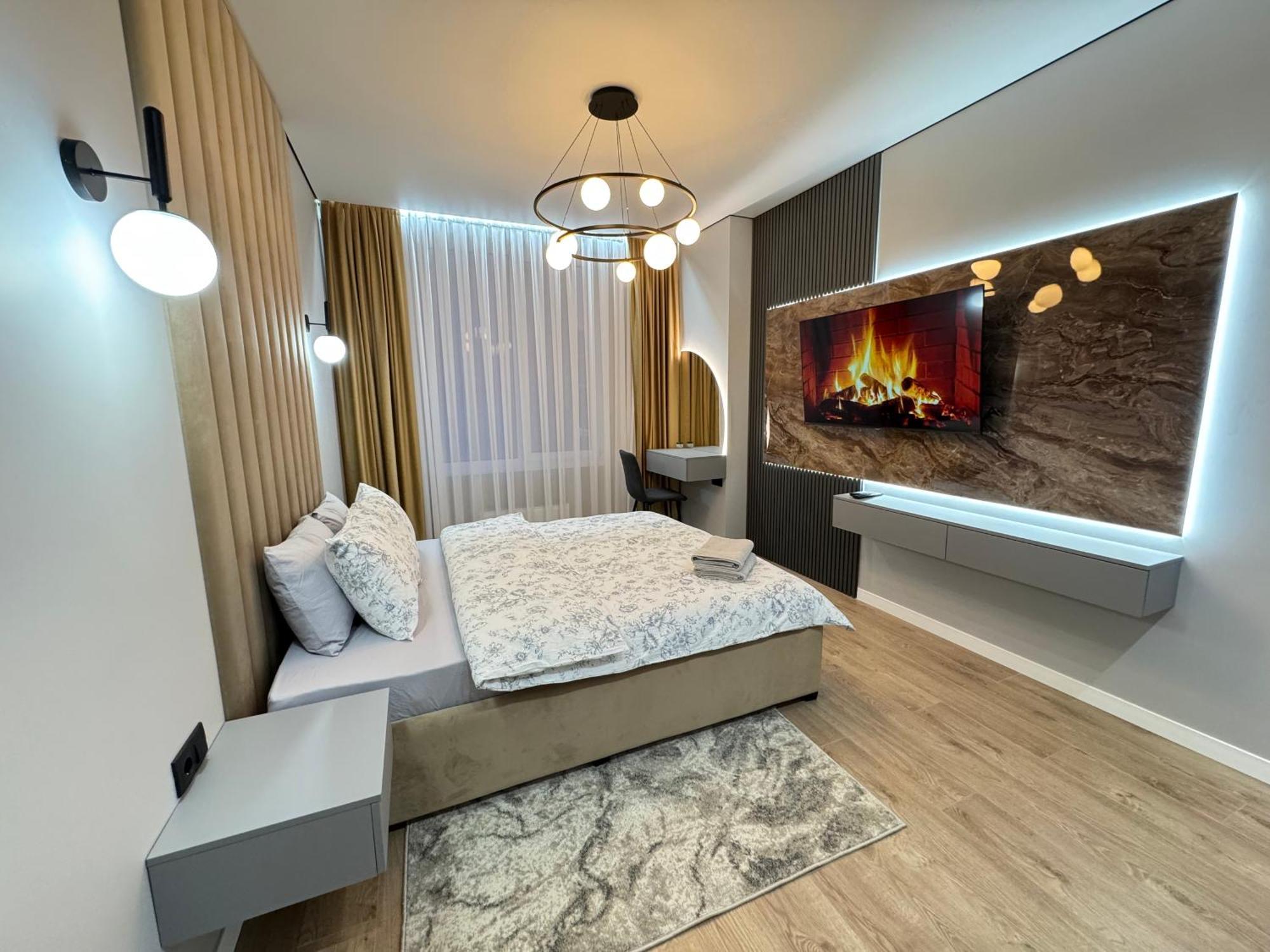 Two Bedroom Apartment In The Center, With Parking, Address Avram Iancu 32 Chisinau Bagian luar foto